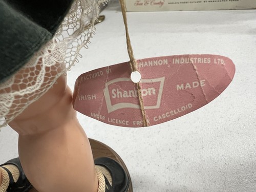 Vintage 1960's Crolly Shannon Palitoy Ireland Irish Doll w/ Tags - Picture 10 of 13