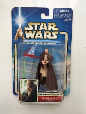 Boxed Star Wars: Die Dunkle Bedrohung Qui-Gon Jinn Hasbro Actionfigur