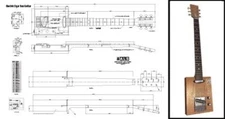 6-String Electric Cigar Box Guitar Plan
