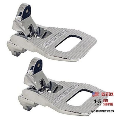 Buyers Products 52365862 Silver Folding Truck Step, Cast Steel with 2 Count