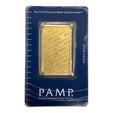 PAMP Suisse 1 oz Gold Minted Bar – In Plastic Deformed Assay 4790.52 per troy oz