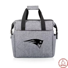 NFL New England Patriots On The Go Lunch Cooler - Gray
