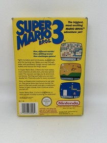 Nintendo NES Super Mario Bros 3 Game PAL CIB Complete Boxed Manual Sleeve