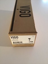 VIGO VG07000MB Vessel Bathroom Sink Pop-Up Drain Mounting Ring-Matte Black NEW
