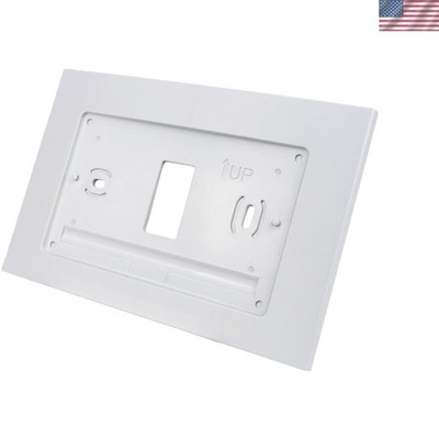 F61-2663 Wall Plate in Glossy White for Sensi Wi-Fi Thermostat Models, 6.75x4.5''