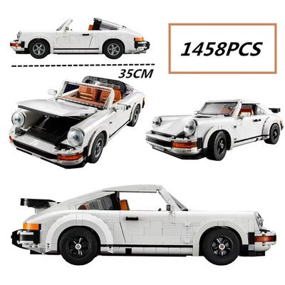 Hot Toys Technical Retro Car Model Legoing 10295 Building Blocks Set Race Classi