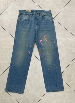 LVC Levi's Vintage Clothing 1955 34x32 501XX BigE Selvedge Jeans
