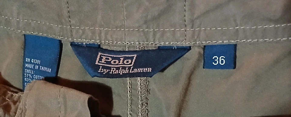 Ralph Lauren Polo Military Style Board Shorts Mens 36 - Image 3 of 4