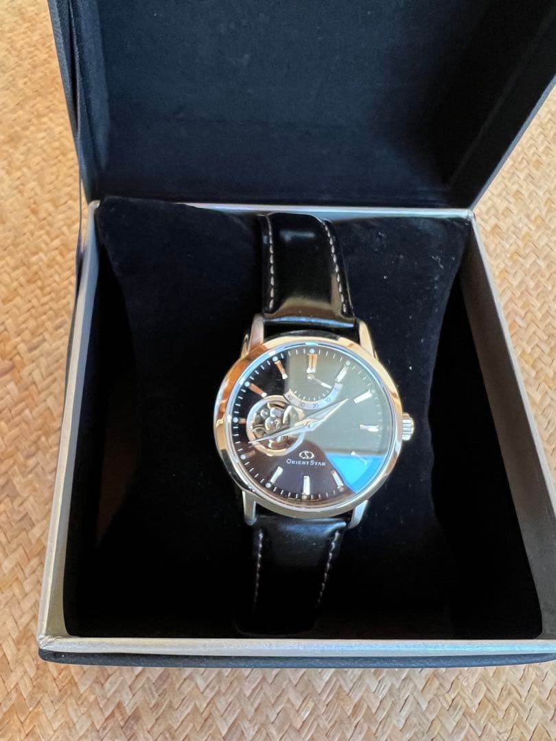 Orient Star Automatic Watch Black Rarewithout Rom… - image 3