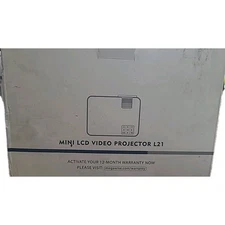 OPEN BOX MEGAWISE L21 MINI LCD VIDEO PROJECTOR HDMI USB VGA AUX AV