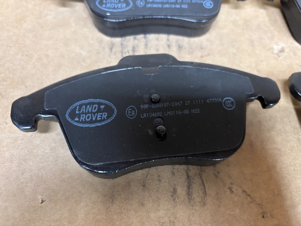 NUEVO Kit de pastillas de freno de disco delanteras originales Land Rover 2008-2015 LR2 HSE LR134692 Foto 4 de 4