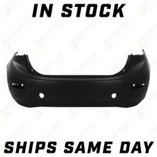 New Primered Rear Bumper Cover Replacement For 2014-2018 Mazda 3 Sedan 4dr 14-18