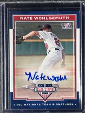 Wohlgemuth, Nate - 2017 USA Baseball Stars & Stripes - Autograph - 82/199