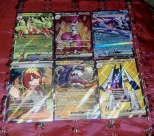 Pokémon TCG Mixed Full Art & Ex 6 Card Lot
