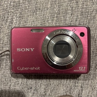 Sony Cyber-Shot DSC-W220 Pink Digital Camera - 12.1 MP 4x Zoom