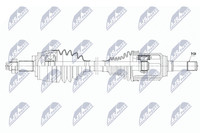 [Su] NTY NPW-FT-096 Antriebswelle Vorne Links Passend FüR Fiat Opel