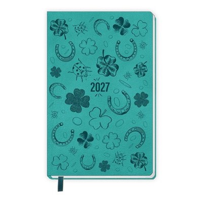 TRÖTSCH - Taschenkalender A6 Soft Touch Glück 2027 Soft Touch Terminkalender