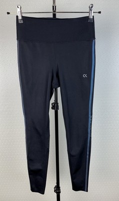 CALVIN KLEIN Performance Gr. S Stretch Hose Jogger Leggings schwarz Jersey 90A