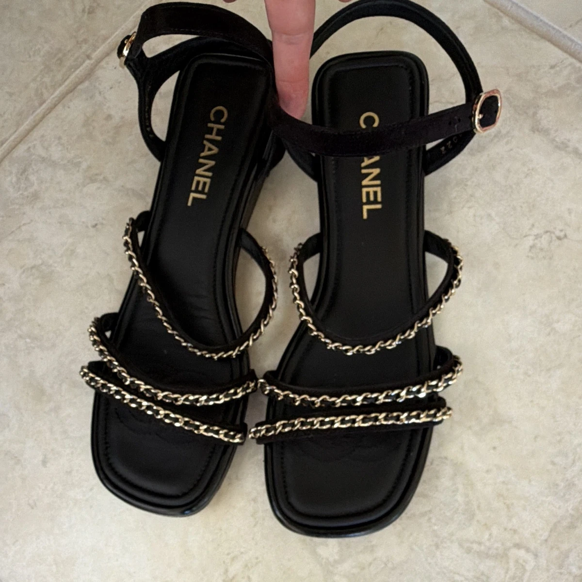 CHANEL M Sandals for Women for sale | eBay