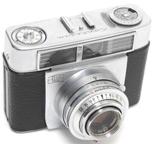  Zeiss Ikon Contessa 35 mm film camera 533/24 w. Tessar 2.8/50mm lens Pronto NO