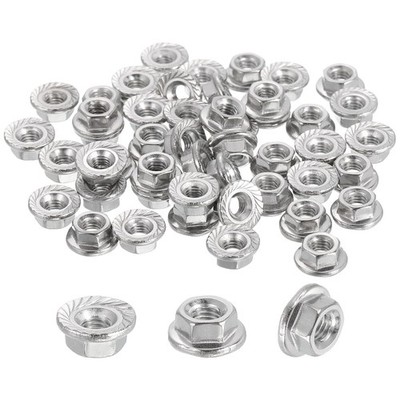 80 Stück M3x0,5mm Rändelbundmutter für 304 Edelstahl Sechskantmutter