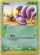 Ekans Reverse Holo Common Sandstorm 64/100 NM on eBay