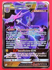 Carta Pokemon Naganadel Gx - Sintonia Mentale 160/236 Italiano
