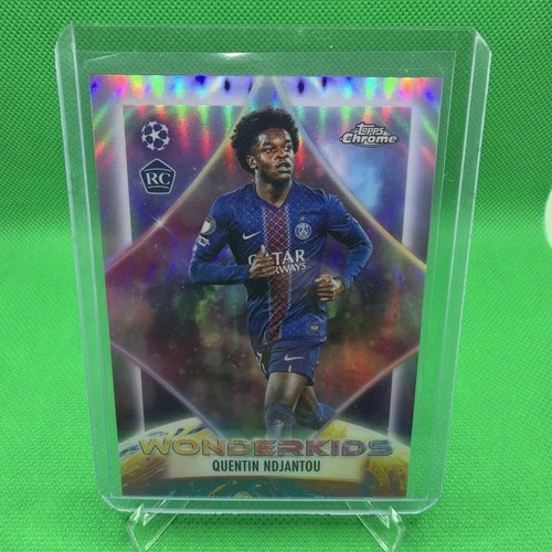 2025-26 Topps Chrome UEFA Club Wonderkids Refractors #WK-20 Quentin Ndjantou