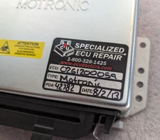 BMW 059 ECU / DME (e28/e24/e23) "New" Remanufactured Bosch Motronic 0261200059