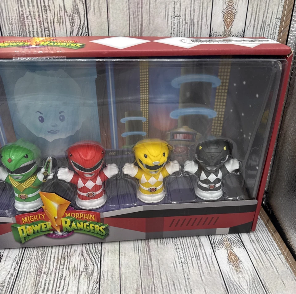 Fisher Price Little People Collector Mighty Morphin Power Rangers Set Foto 3 de 4
