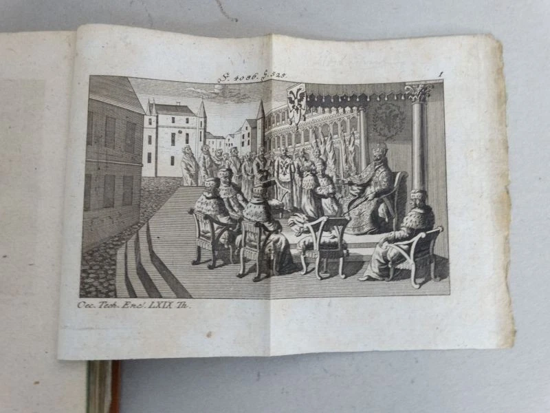 Kostüme Wappen Orden Münzen - 80 Kupferstiche Krünitz oeconom. Encyclopäd. -1800 - Bild 2 von 4