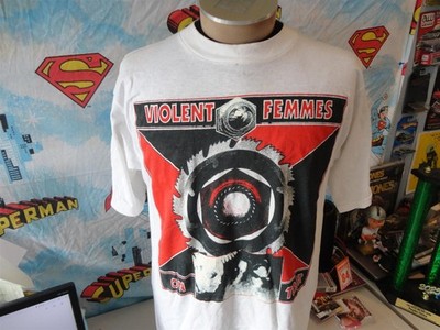 Vintage 90's Violent Femmes Band Tee Tour T Shirt L
