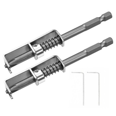 2Pcs Easy Use Spring Loaded Screwdriver Bit For Preventing Screw Loss