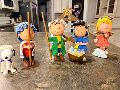 Possible Dreams Peanuts Charlie Brown Christmas Play Nativity #800661 2007 Rare