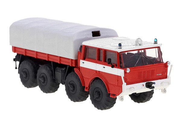 Brekina 71940 Tatra 813 8X8 Kolos, Feuerwehr, Bj.1968, 1:87, NEU Modellauto-image
