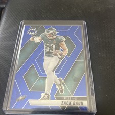 2025 Mosaic Zack Baun Blue Disco #d /99 