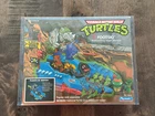 Vintage 1989 Teenage Mutant Ninja Turtles Footski, Playmates, Sealed & New, Case