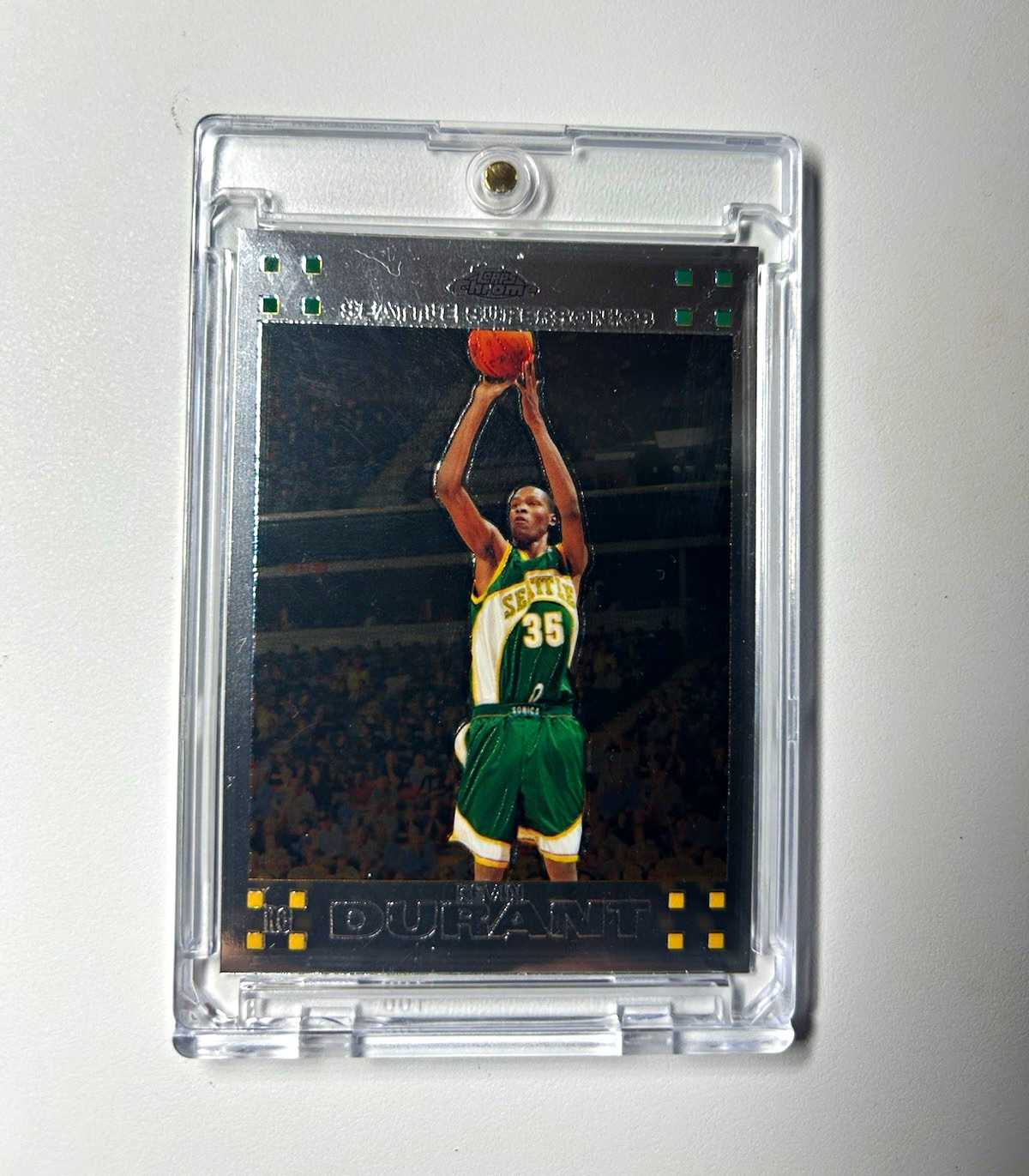 Kevin Durant 2007 Topps Chrome #131 Base Price Guide - Sports Card