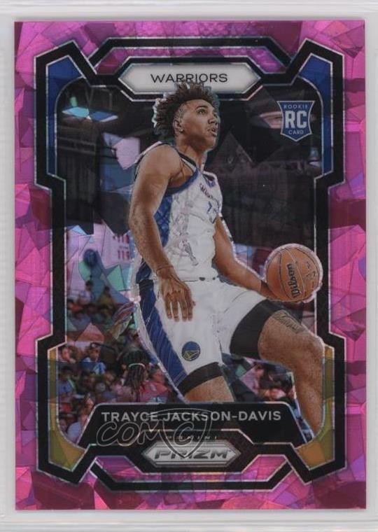 2023-24 Panini Prizm Pink Ice Prizm Trayce Jackson-Davis #148 Rookie RC 0x49