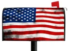 Memorial Day-Mailbox Cover Magnetic Standard Size 20 x 18 Inch American