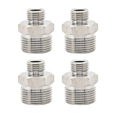 Brass Faucet Adapter G12 to 38 Male Thread Connector for Motorhome and