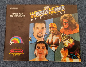 Gioco Nintendo NES WWF Wrestlemania Challenge in scatola con manuale