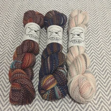 Spincycle Yarns 200 Yards Lot of 3 - Wololo, Ghost Ranch, Cold Comfort