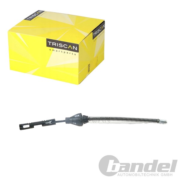 Triscan Handbremsseil Hinten Links Rechts Passend FüR Ford Fiesta Focus Fusion M-image