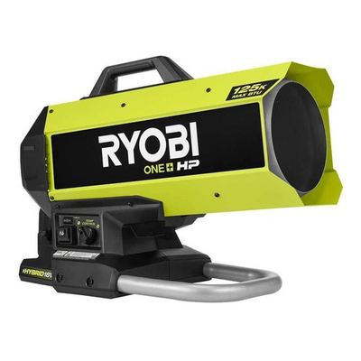 #ad #ad RYOBI ONE HP 18V Brushless 125K BTU Hybrid Forced Air Propane Heater Tool Only $199.99