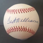 Ted Williams Autographed Official American League Rawlings Baseball - Red Sox !!