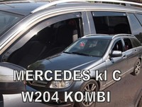 Windabweiser Regenabweiser Heko FüR Mercedes C W204 03/2007-2013 5-TüRer 4-Tlg