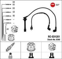 NGK 0348 ZüNdleitungssatz ZüNdkabelsatz ZüNdkabel FüR Daihatsu