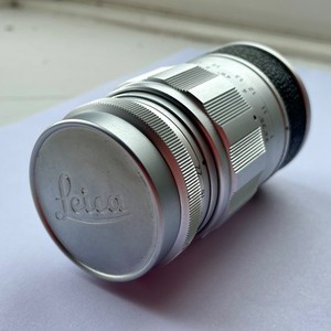 VINTAGE CHROME LEICA M ELMARIT 90MM F2.8 PRIME PORTRAIT LENS ++MINT CONDITION++