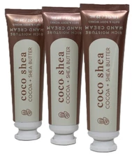 3 Coco Shea Butter Hand Cream Rich Moisture Bath Body Works Cocoa Rich Moisture